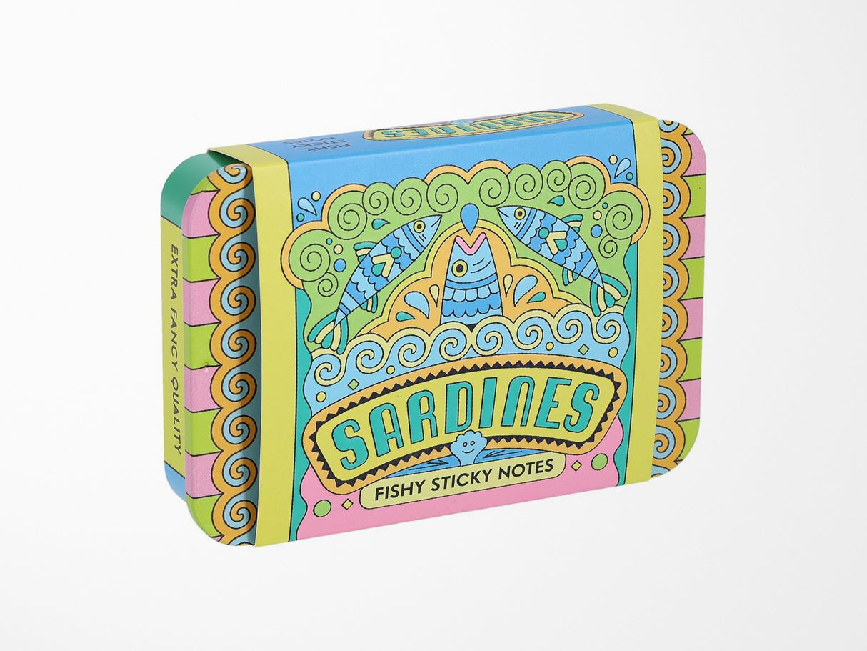 Sardines Fishy Sticky Notes