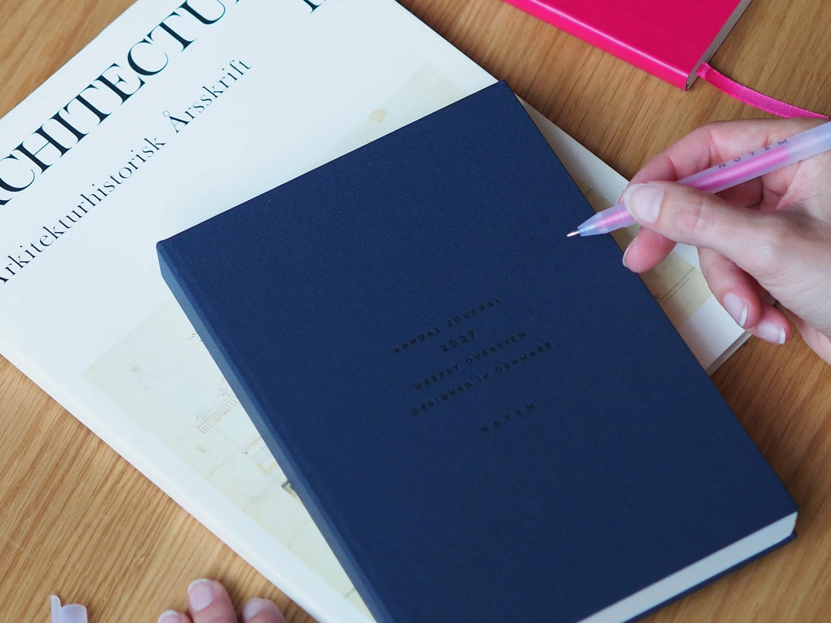 Notem ALVA ANNUAL Journal 2027 - Dark Blue A5