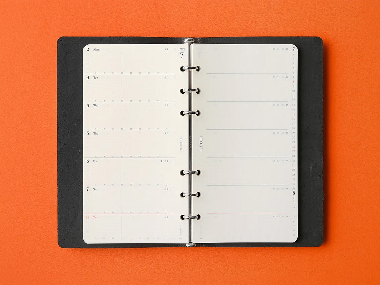 PLOTTER Refill Weekly Schedule Refill 2027 - Bible Size