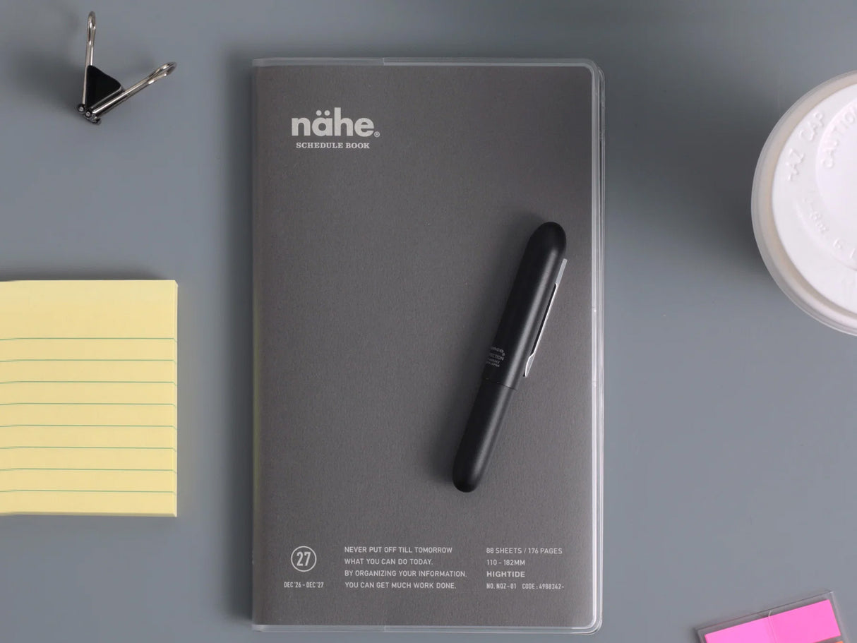 Hightide 2027 Weekly Schedule Book Nähe B6 Slim Vertical