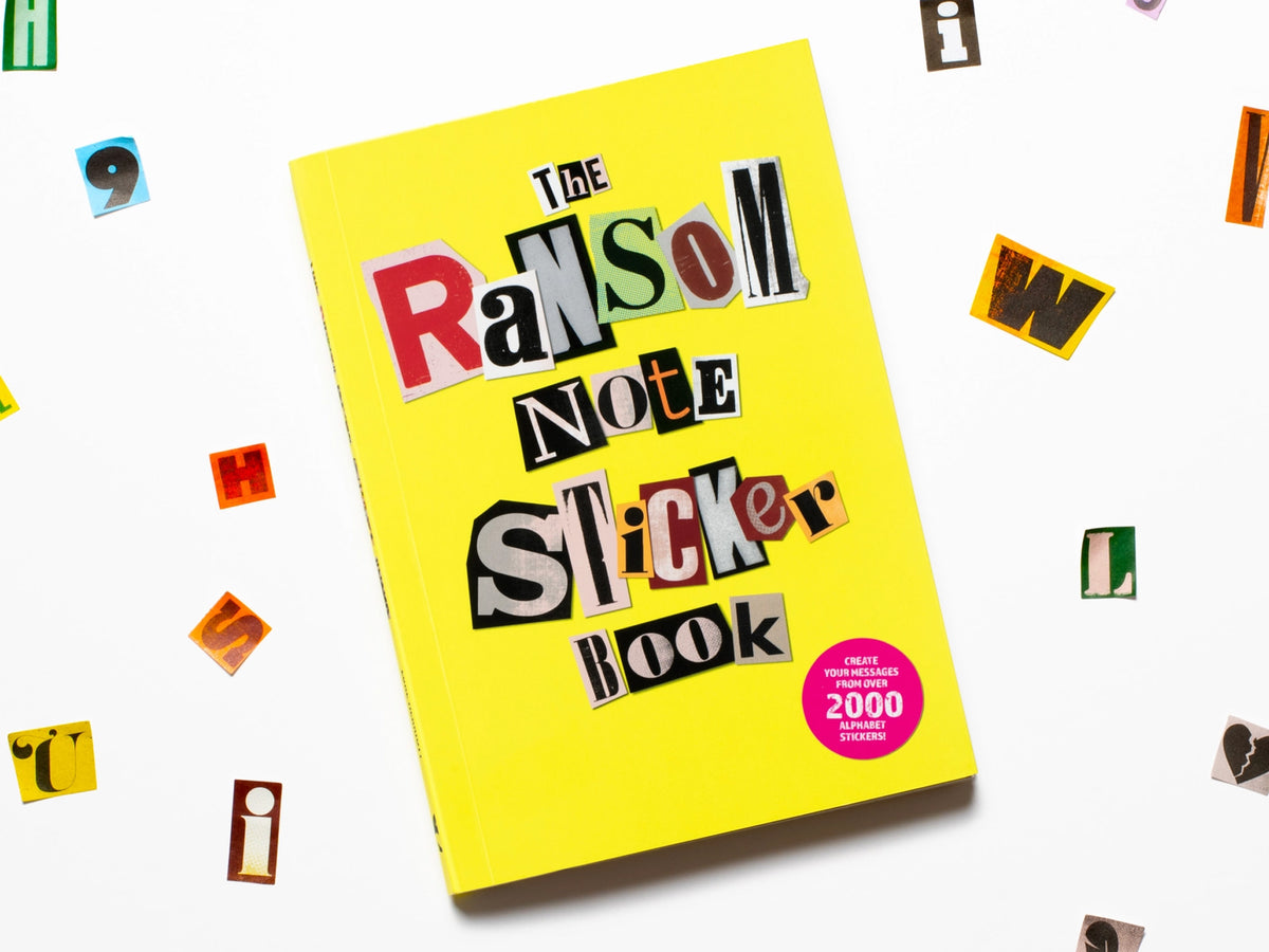 The Ransom Note Sticker Book