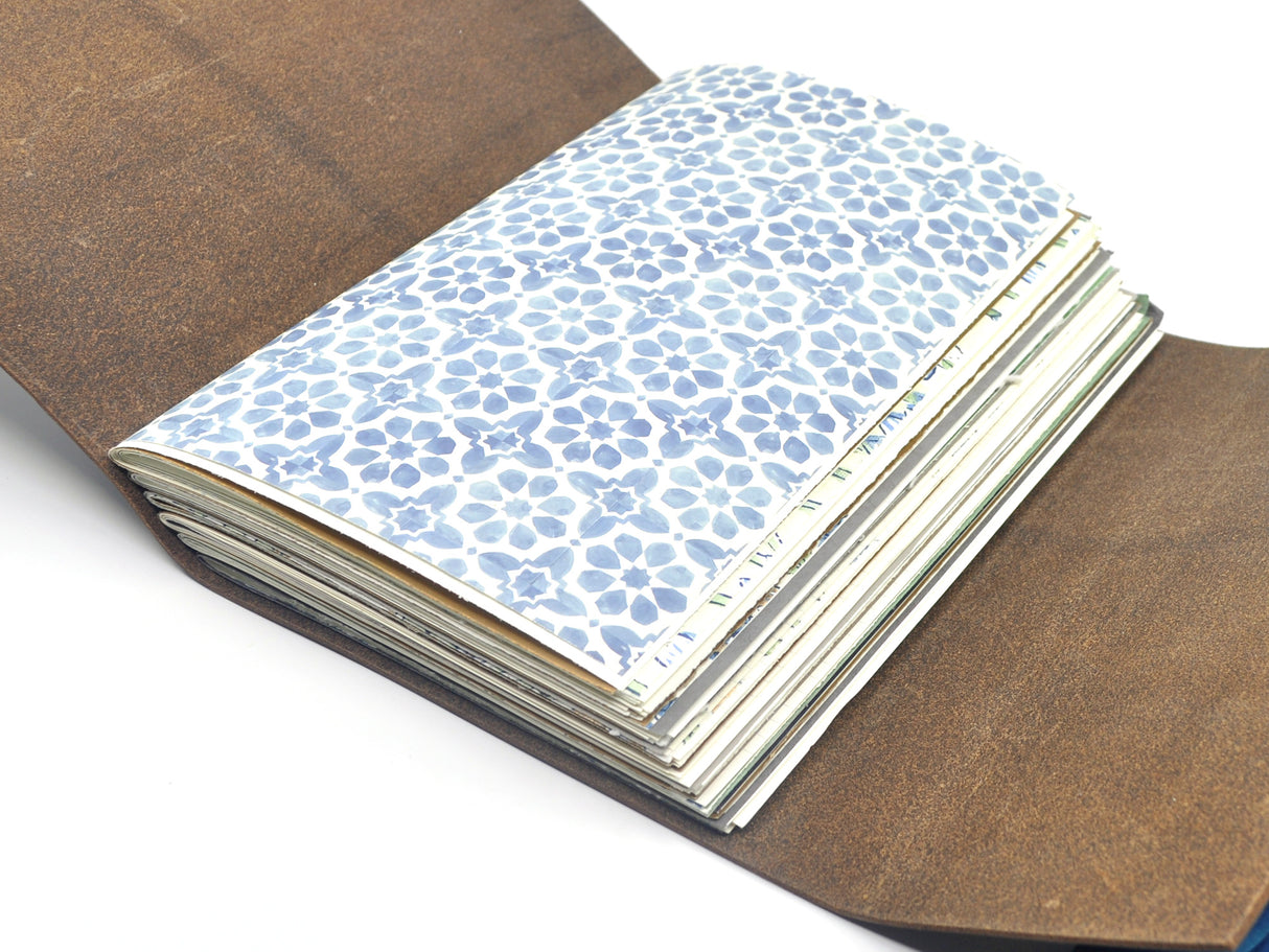 Kingfisher One of a Kind Leather Journal