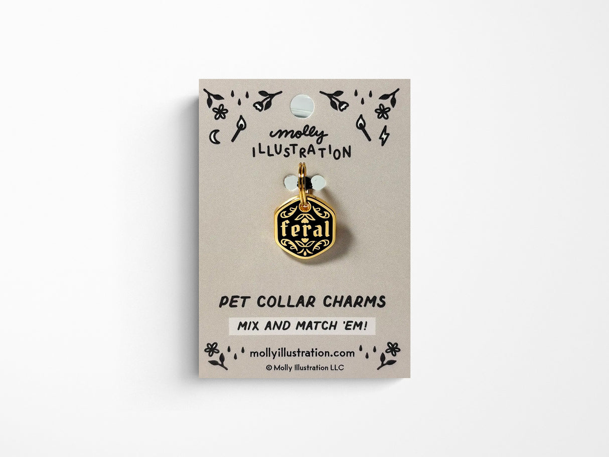 Feral Journal Charm
