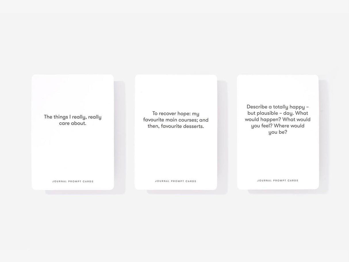 Journal Prompt Cards Mindfulness Tool