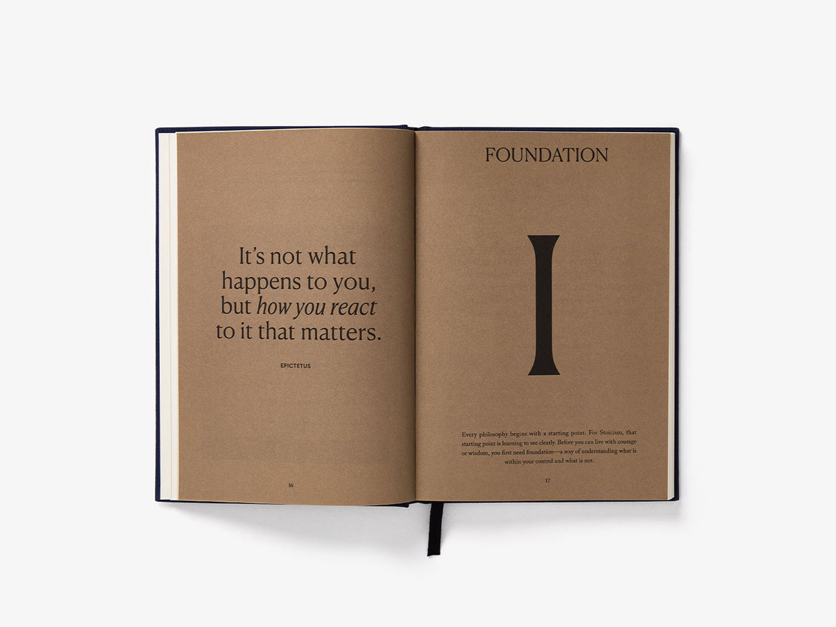 The Stoic Journal 2-in-1 Philosophy Book & Journal
