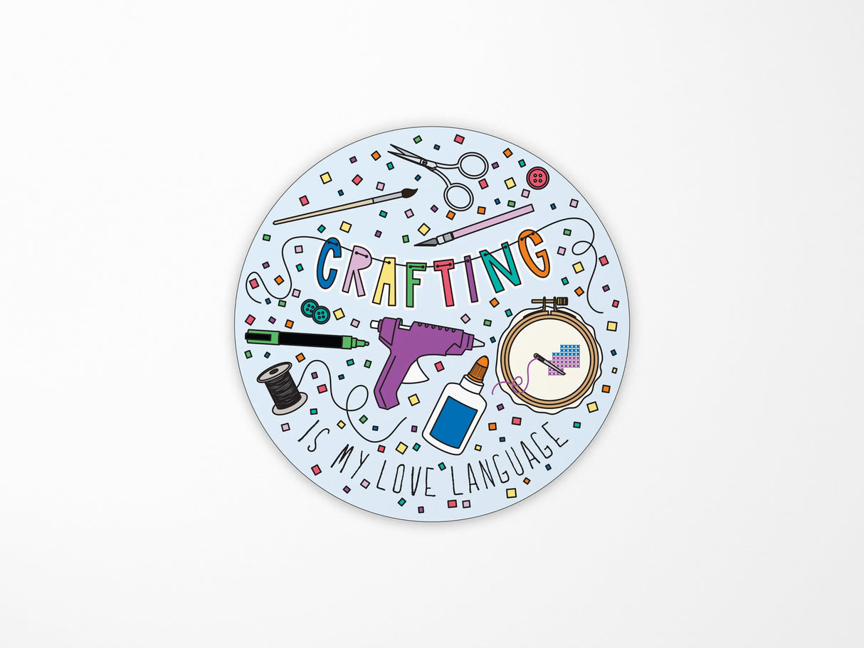 Crafting Vinyl Sticker