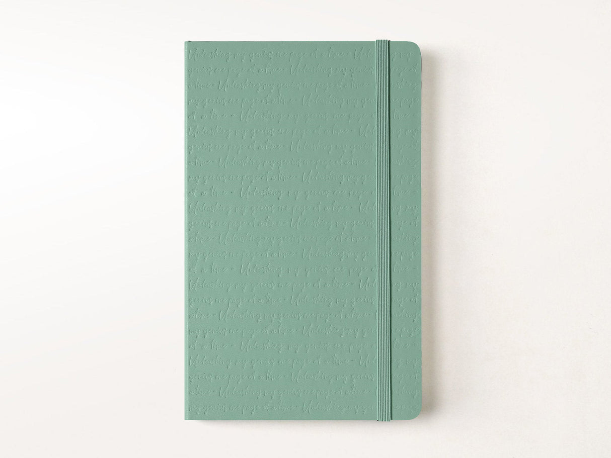 Moleskine Patterned Hardcover Notebook - Sage Green