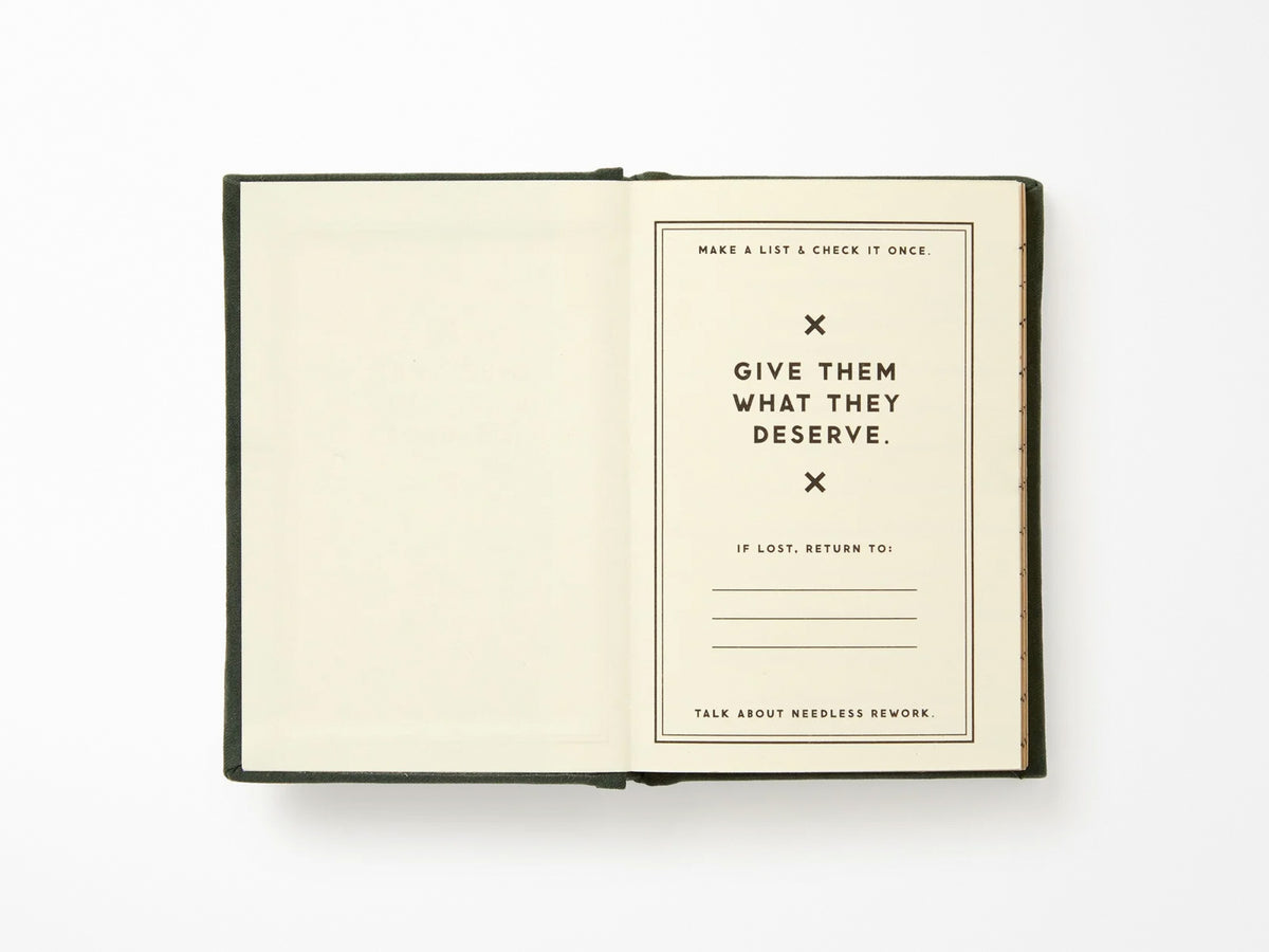 Naughty and/or Nice Tiny Diary