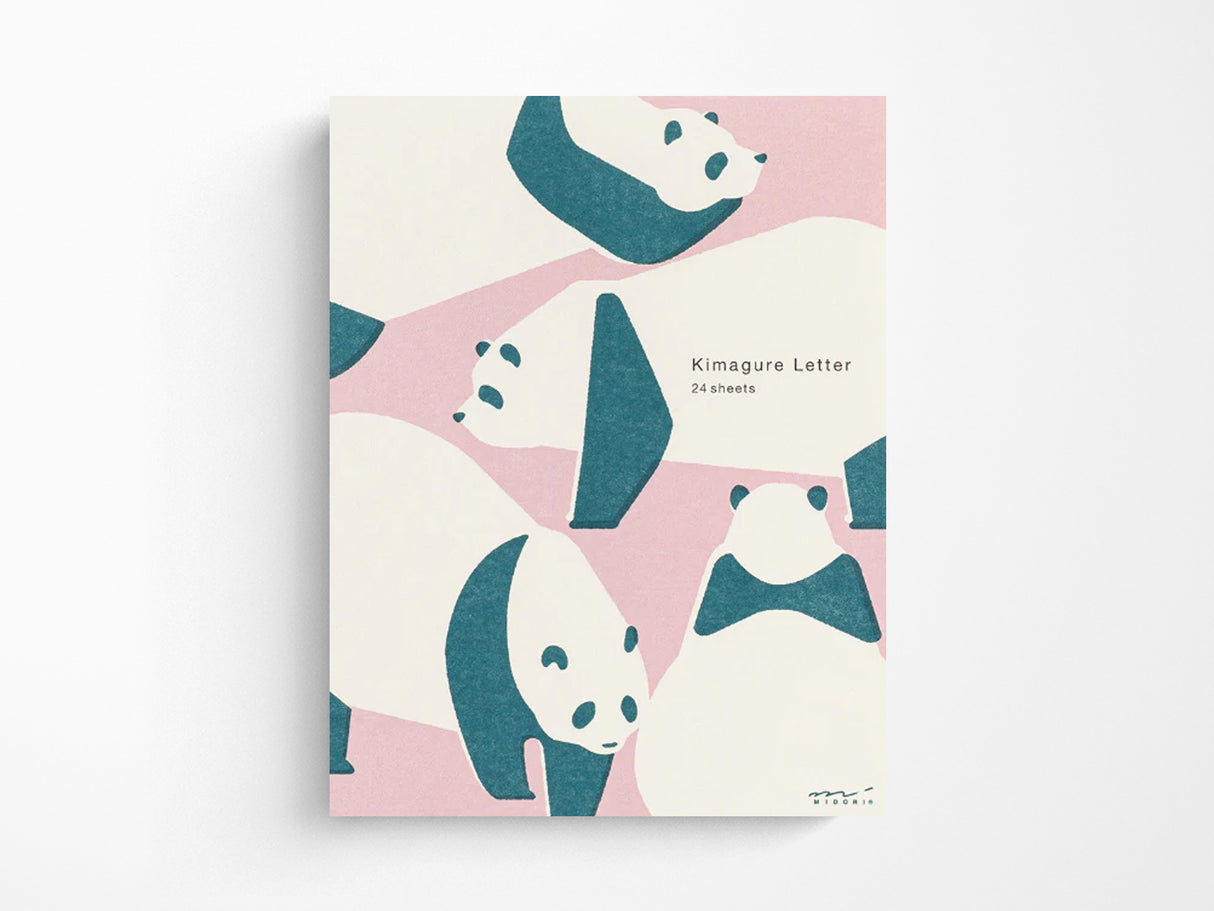 Kimagure Panda Letter Pad