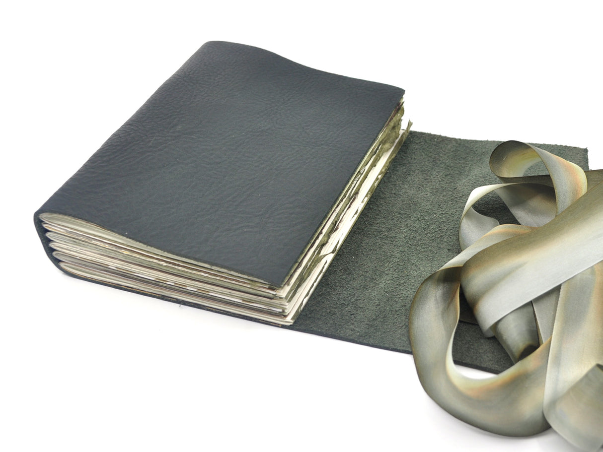 Climbing Ivy One of a Kind Leather Journal