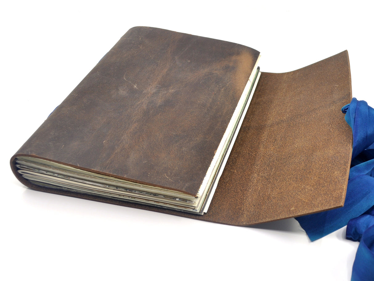 Kingfisher One of a Kind Leather Journal