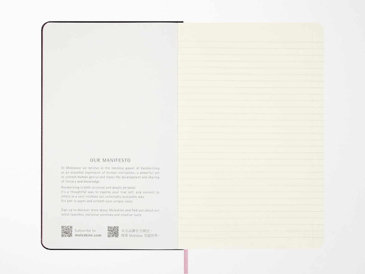 Moleskine x BLACKPINK Limited Edition Large Ruled Hardcover Notebook