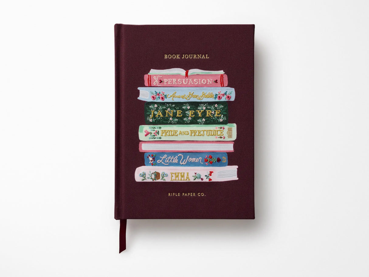 Ladies Night Book Club Embroidered Book Journal