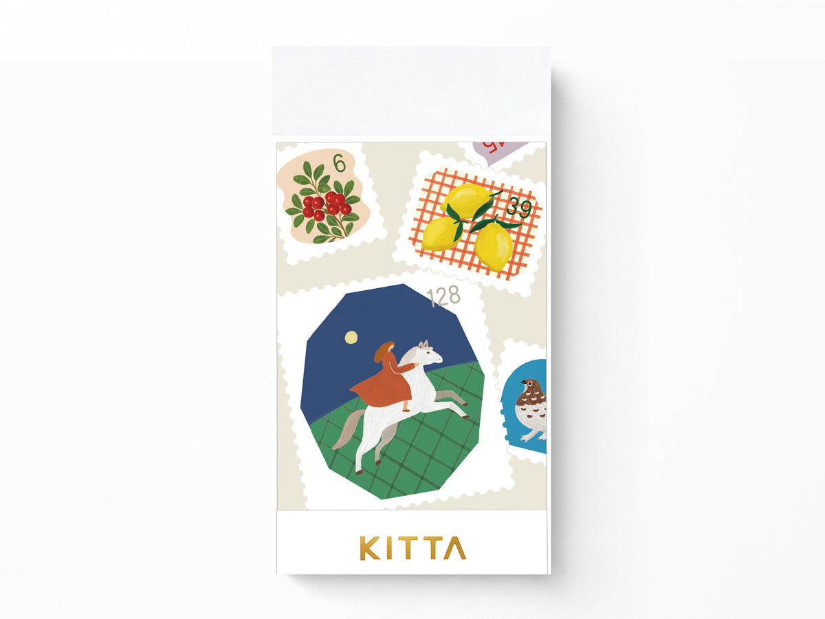 Kitta Washi Stamp Style Stickers - Memory
