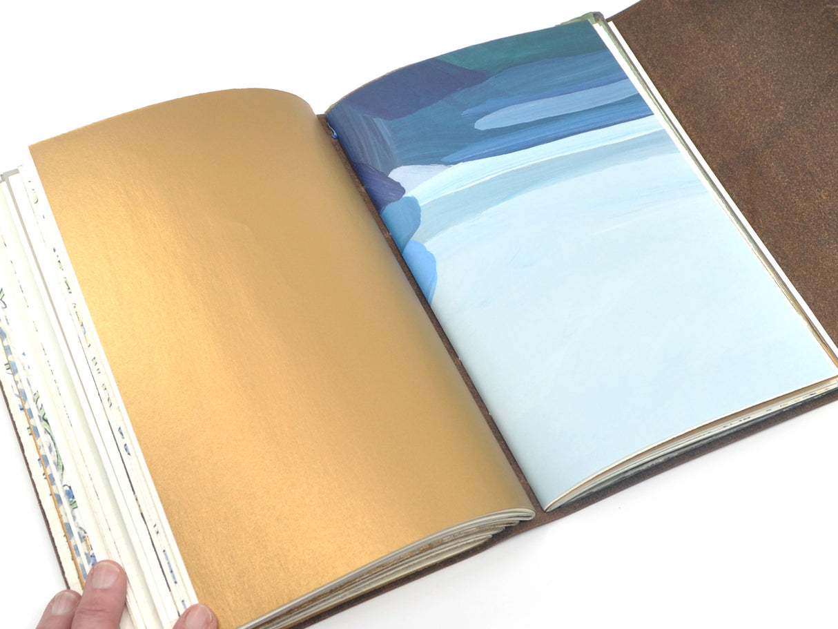 Kingfisher One of a Kind Leather Journal