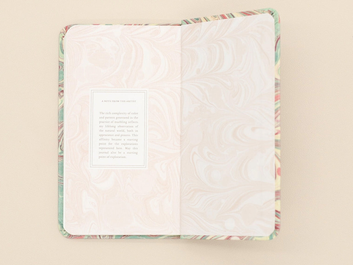 Goods for the Study Marble Pocket Hardcover Halcyon