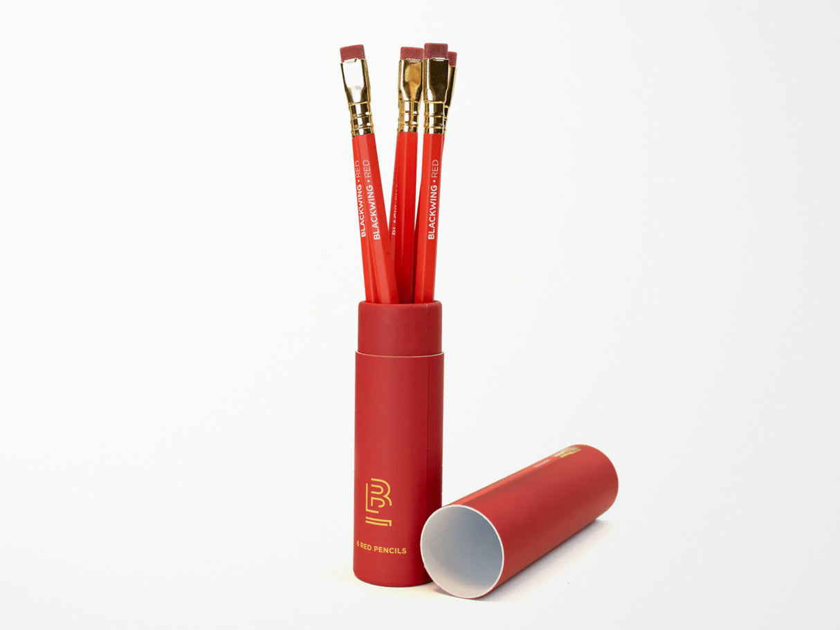 Blackwing Pencils Red Set of 6
