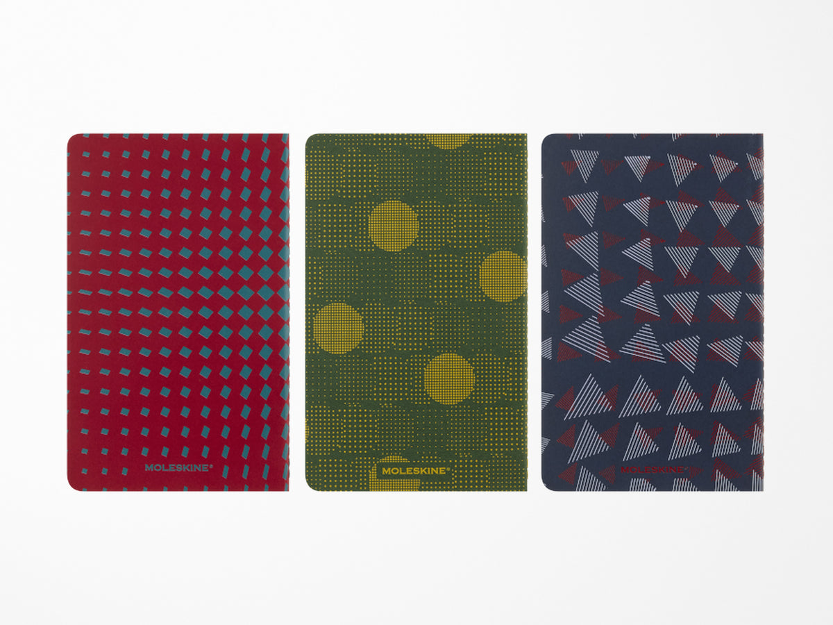 Moleskine Cahier Journal Set of 3 - Ideas In Motion