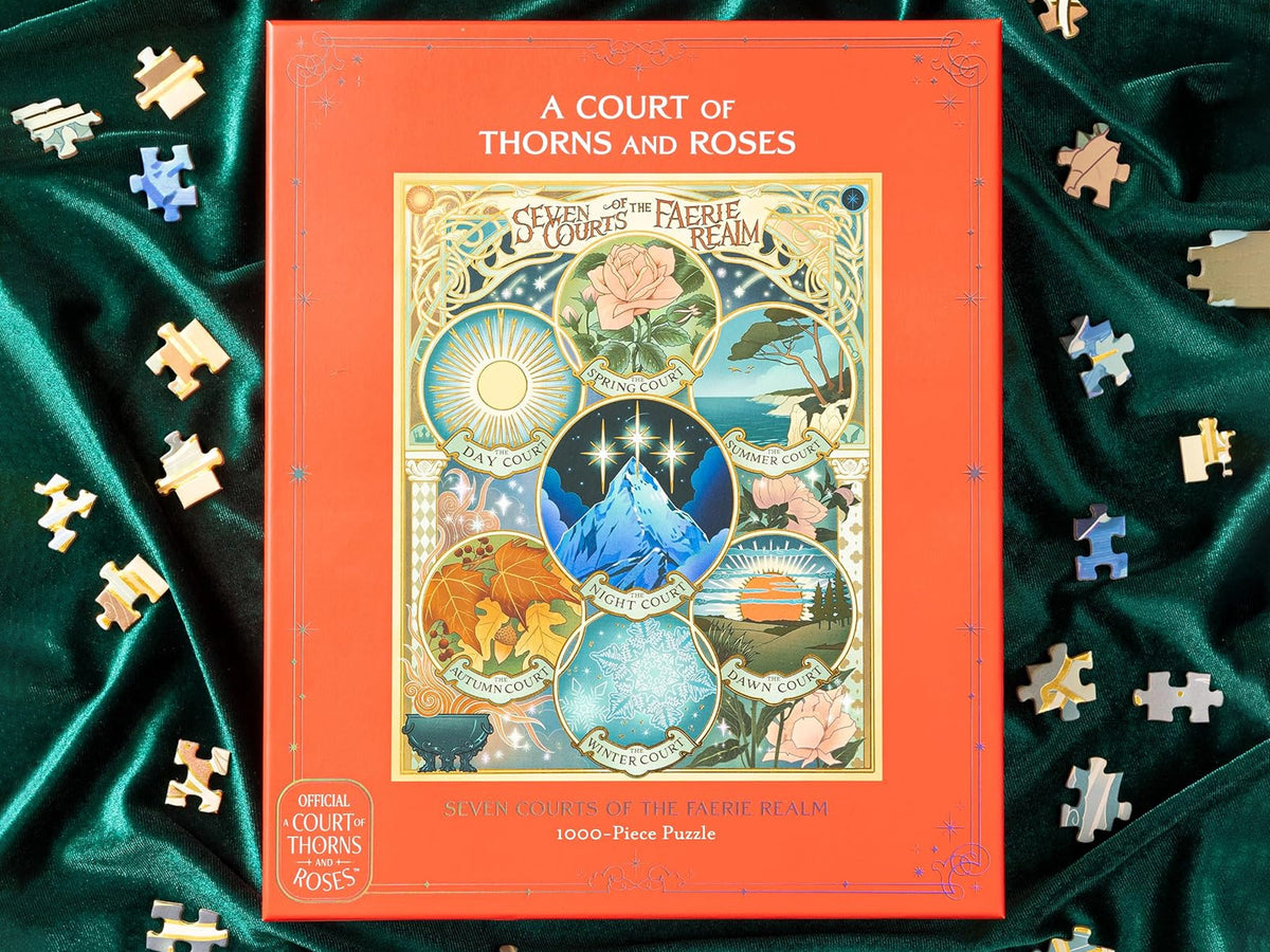 A Court of Thorns and Roses Official Seven Courts of the Faerie Realm 1000-Piece Puzzle