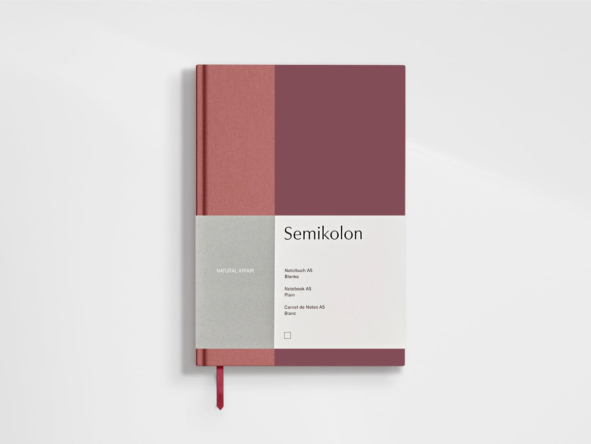 A Natural Affair Color Block Notebook - Blossom