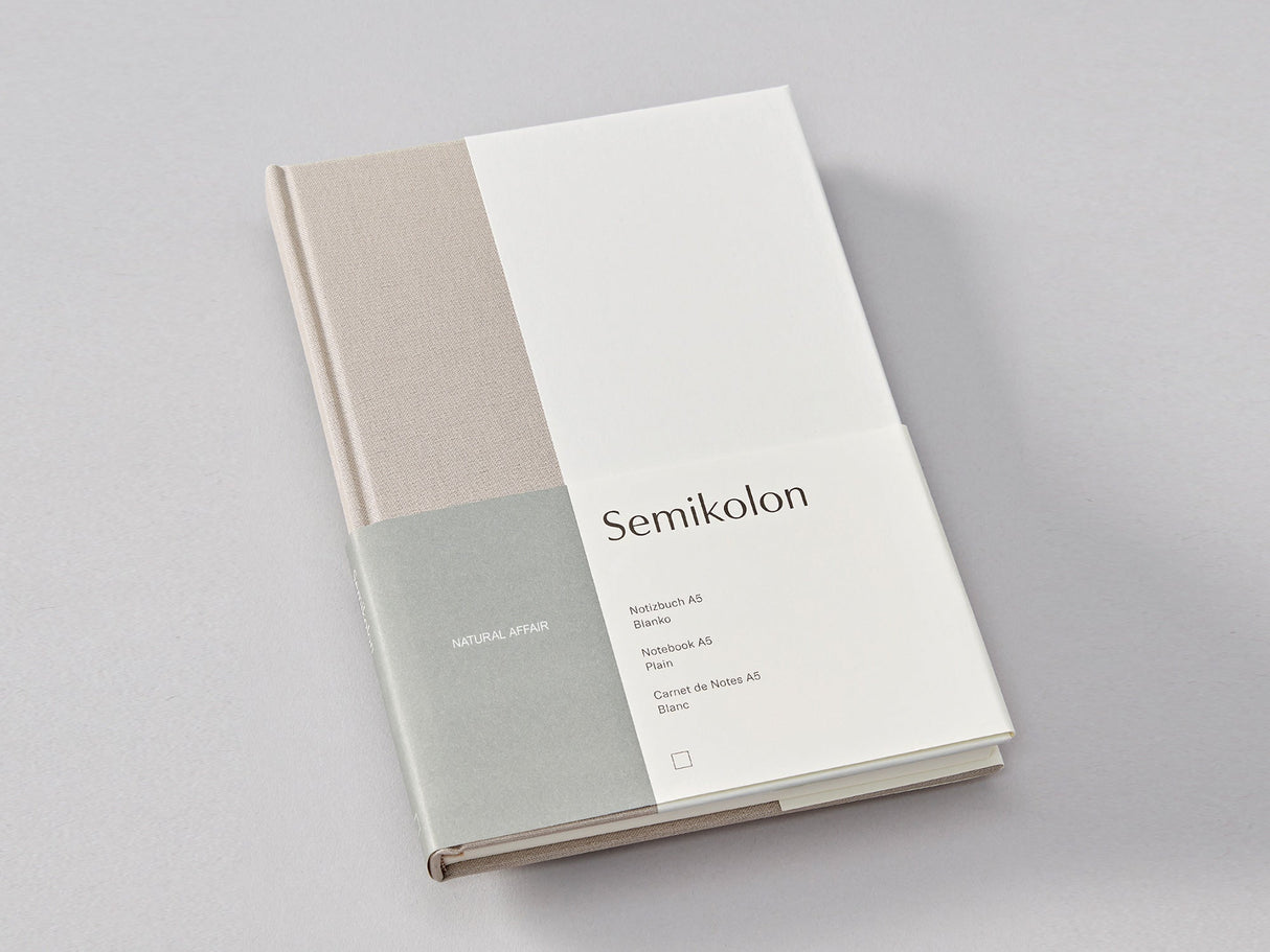 A Natural Affair Color Block Notebook - Desert