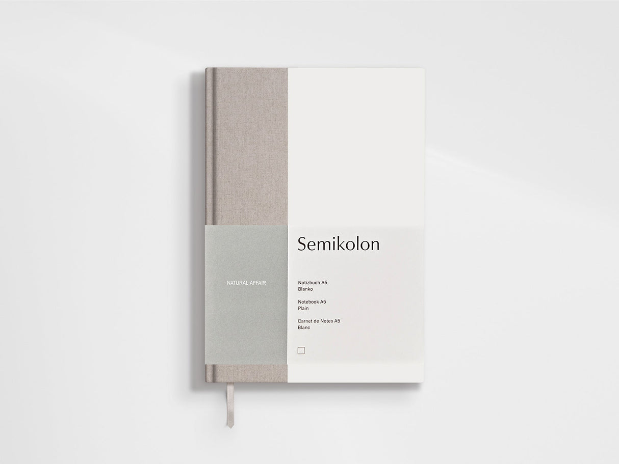 A Natural Affair Color Block Notebook - Desert