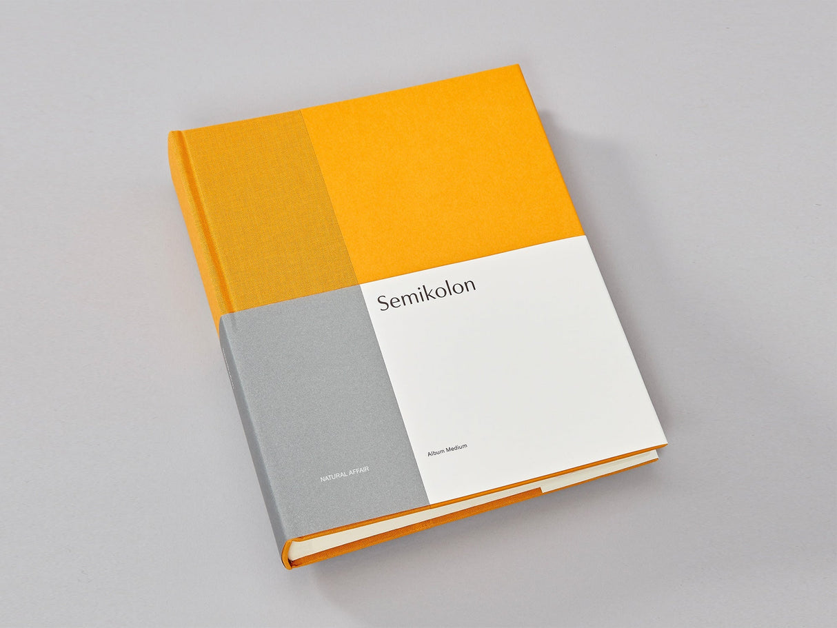 A Natural Affair Color Block Traditional Photo Album - Golden Hour