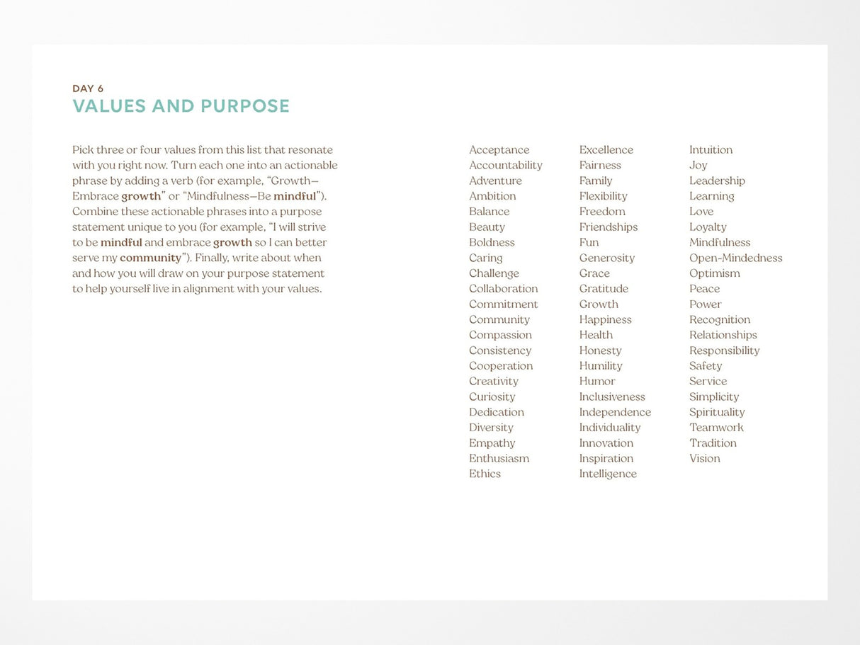 Abundance: A Guided Journal for Living a Full Life