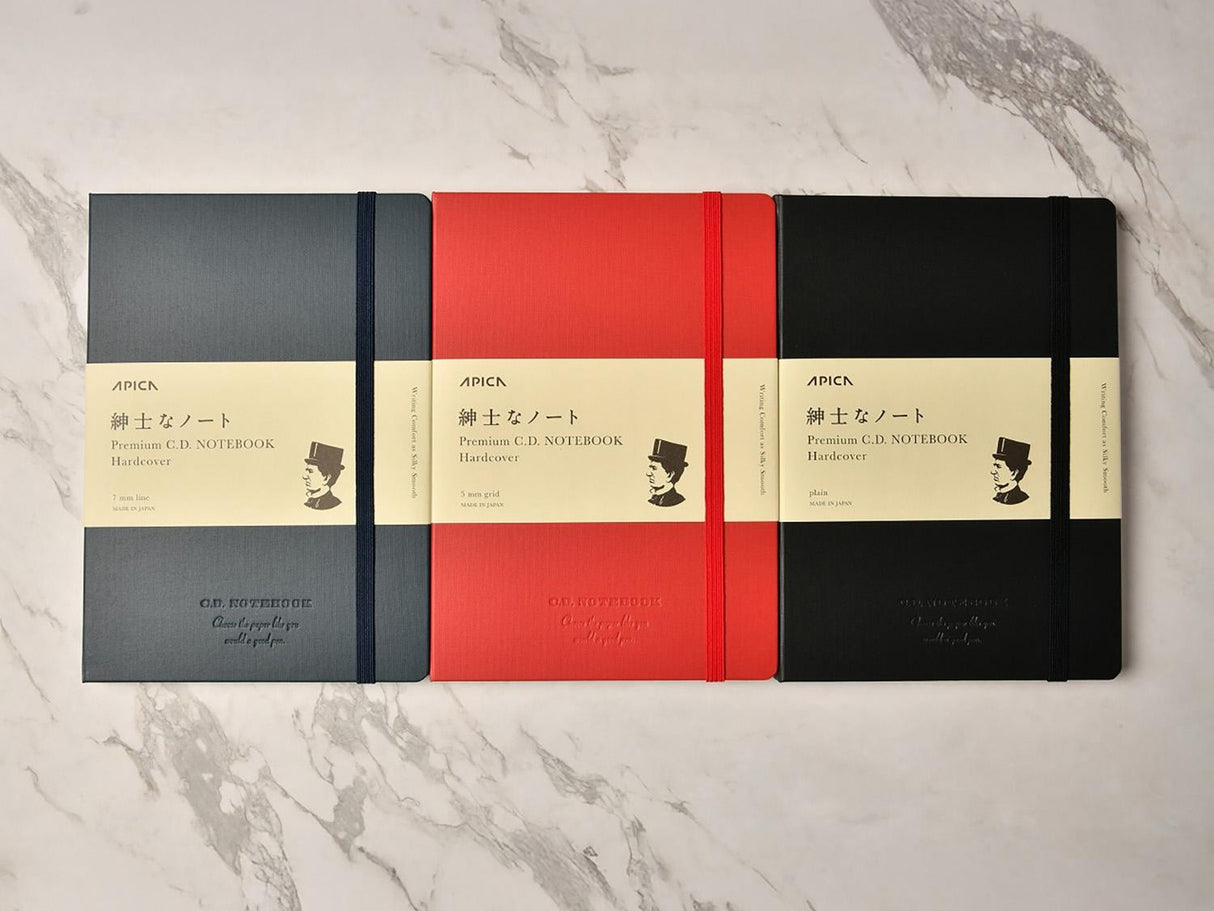 Apica Premium CD Hard Cover Notebook - Grid Pages
