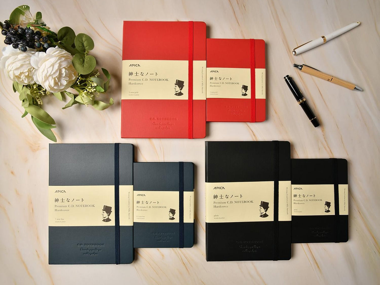 Apica Premium CD Hard Cover Notebook - Grid Pages