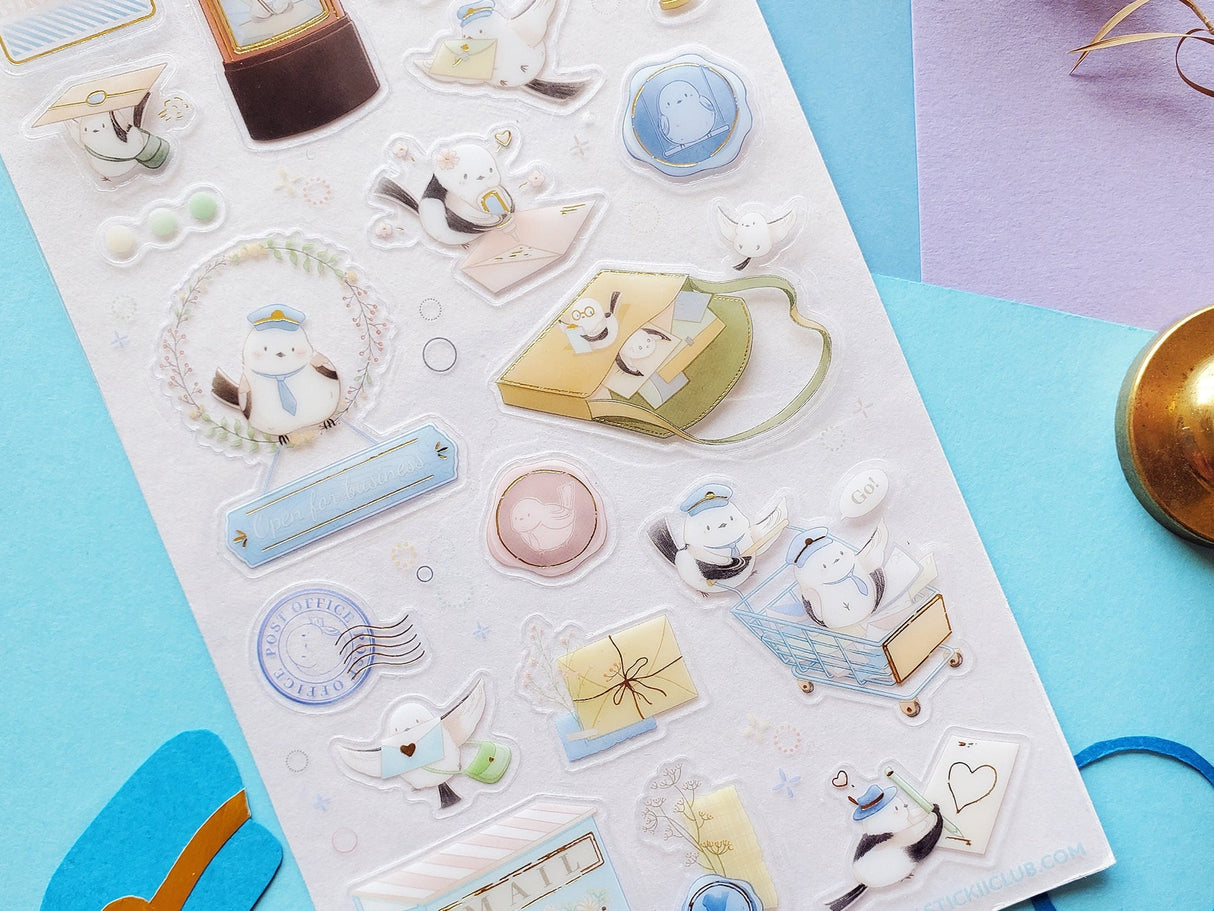 Birb Post Sticker Sheet