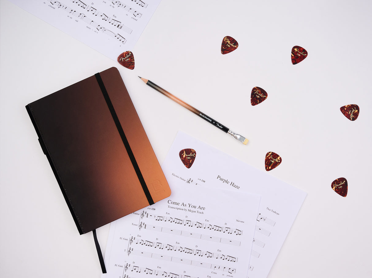 Blackwing x Fender - Sunburst Stratocaster Notebook