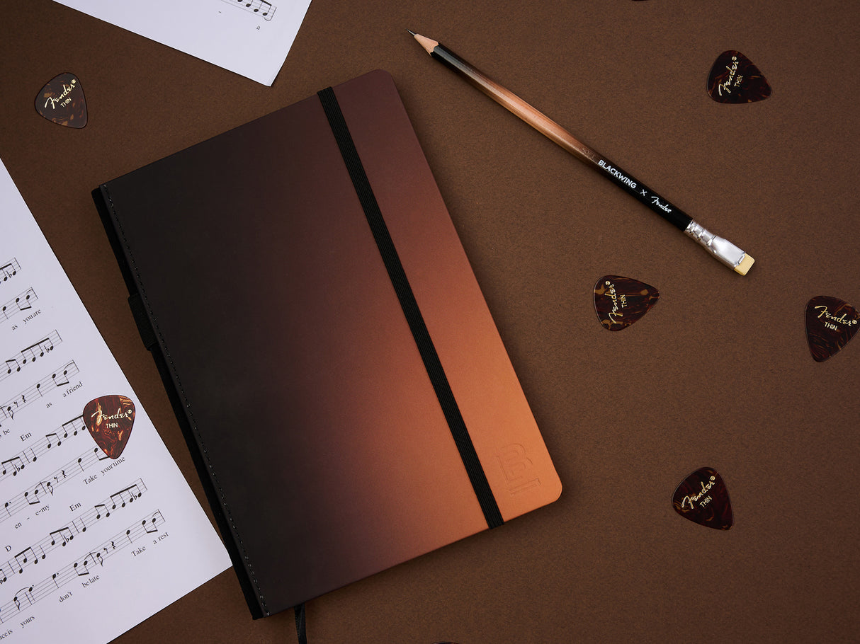 Blackwing x Fender - Sunburst Stratocaster Notebook