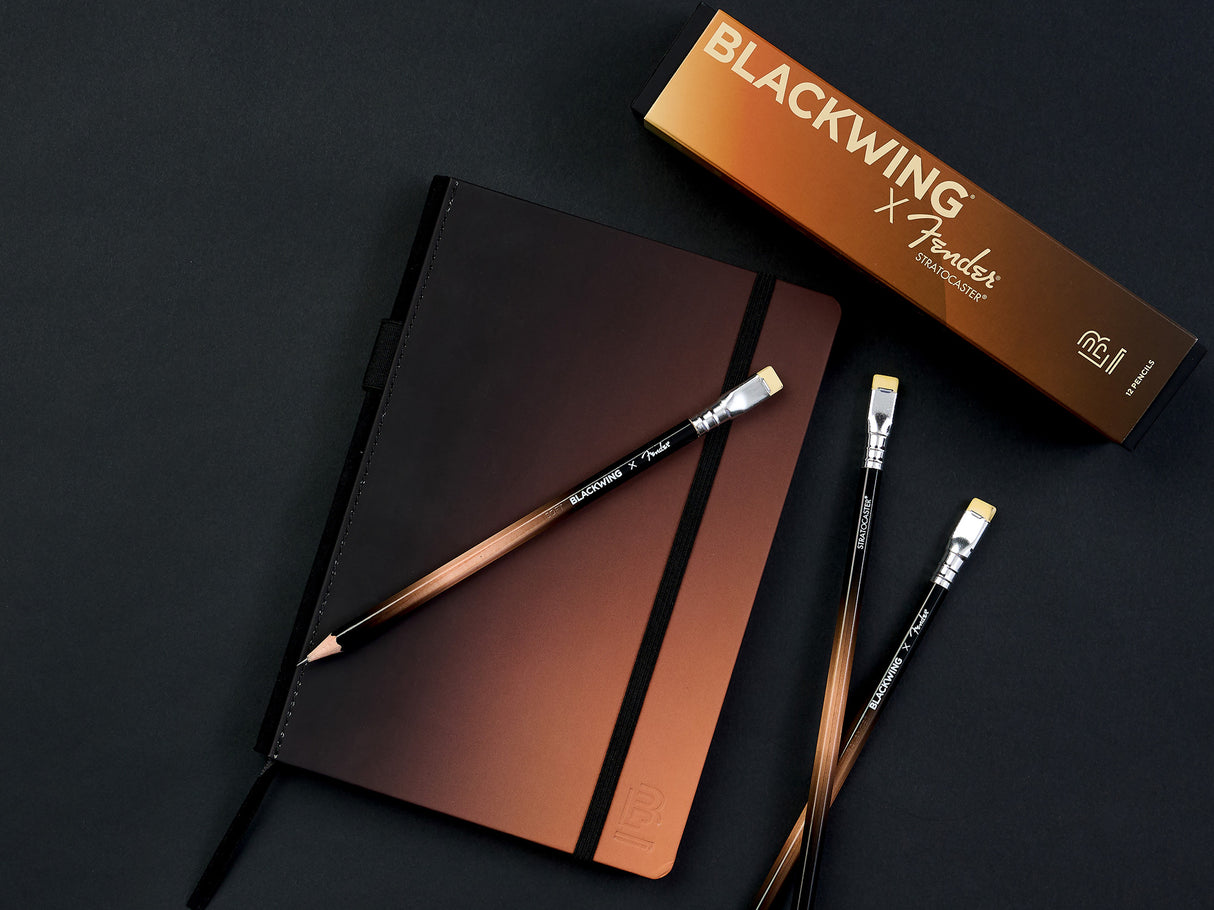 Blackwing x Fender - Sunburst Stratocaster Notebook