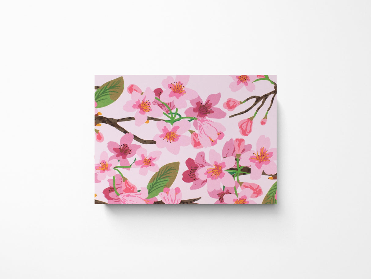 Blossoming Cherry Tree Blank Greeting Cards, Box of 10