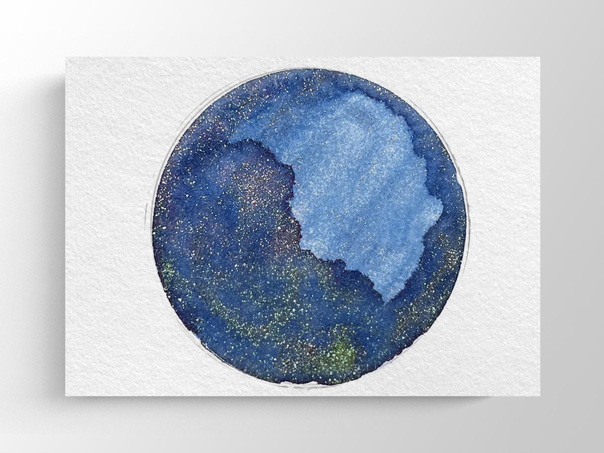 Blue Revelry Fountain Pen Ink