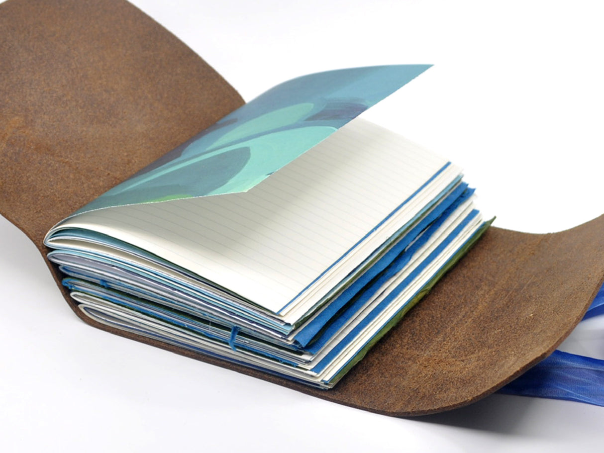 Between The Waves One of a Kind Leather Journal
