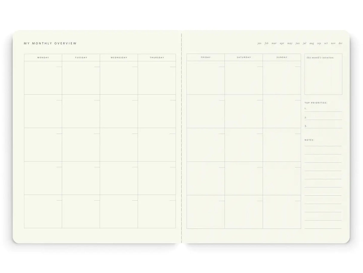 Bunches Stitched Monthly Planner