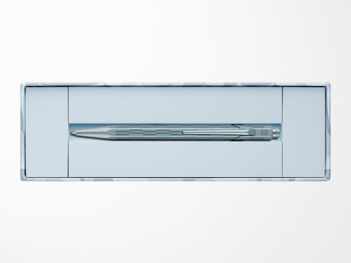 Caran D'Ache 849 Ballpoint Pen Alpine Frost Blue