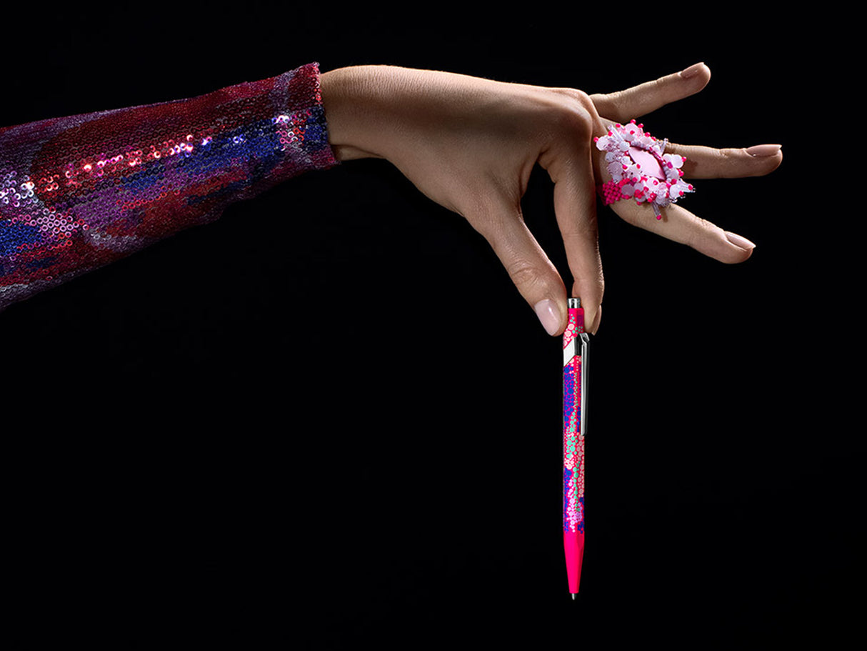 Caran D'Ache 849 Mechanical Pencil Kevin Germanier Neon Pink