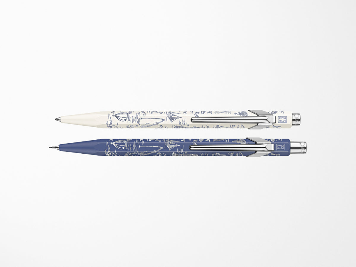 Caran D'Ache 849 Pen and Pencil Set - Toile De Jouy