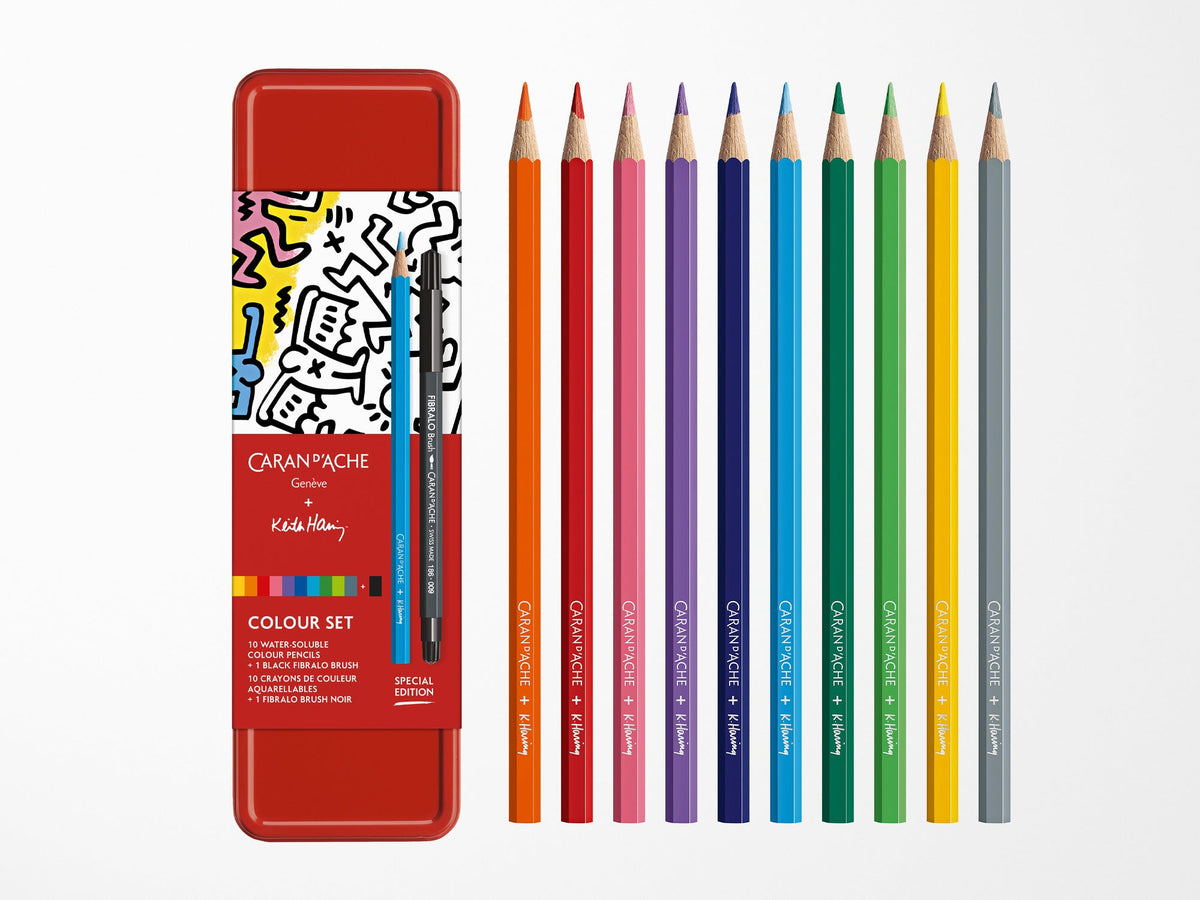 Caran D'Ache KEITH HARING Color Set - Special Edition – Jenni Bick Custom  Journals