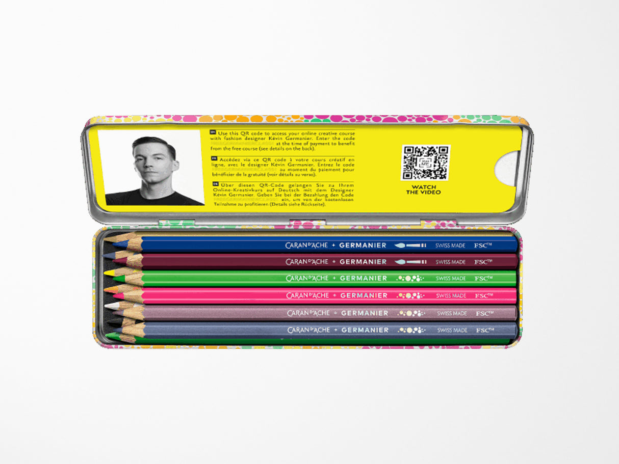 Caran D'Ache x Kevin Germanier Creative Color Set