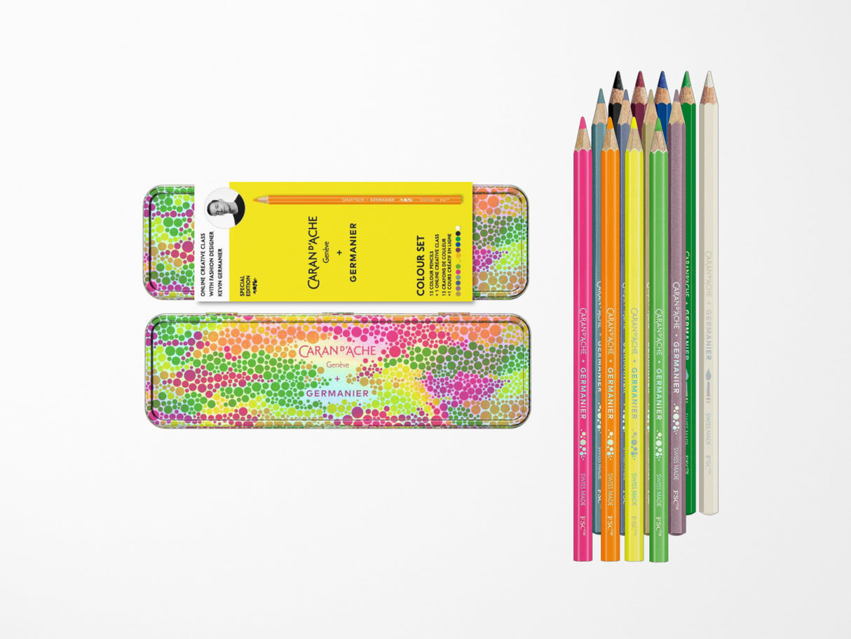 Caran D'Ache x Kevin Germanier Creative Color Set