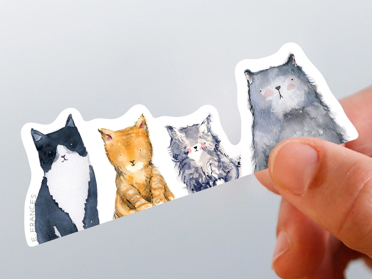 Cat's Meow Vinyl Sticker