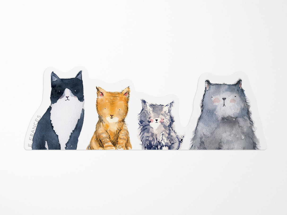 Cat's Meow Vinyl Sticker