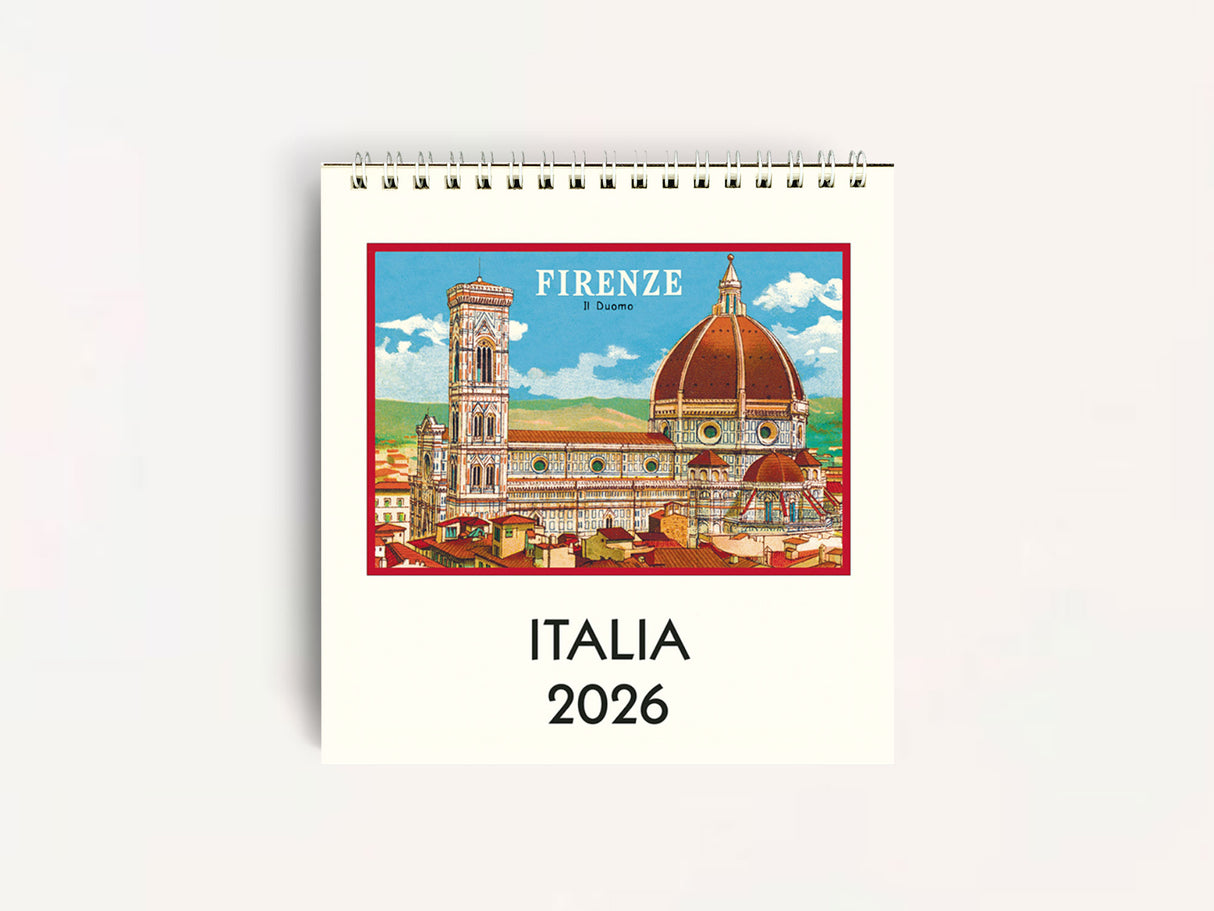 Cavallini 2026 DESK Calendar - Italia