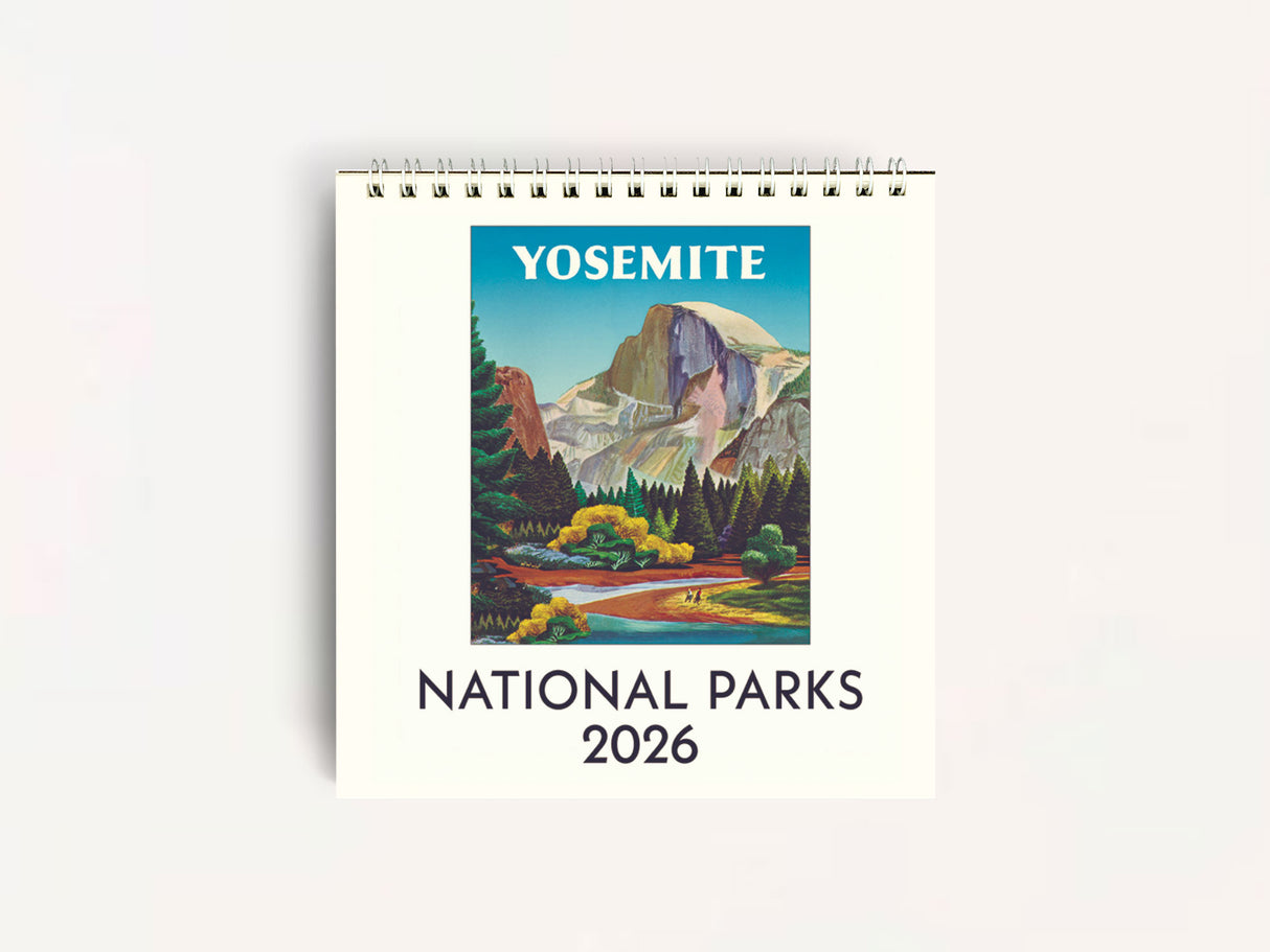 Cavallini 2026 DESK Calendar - National Parks