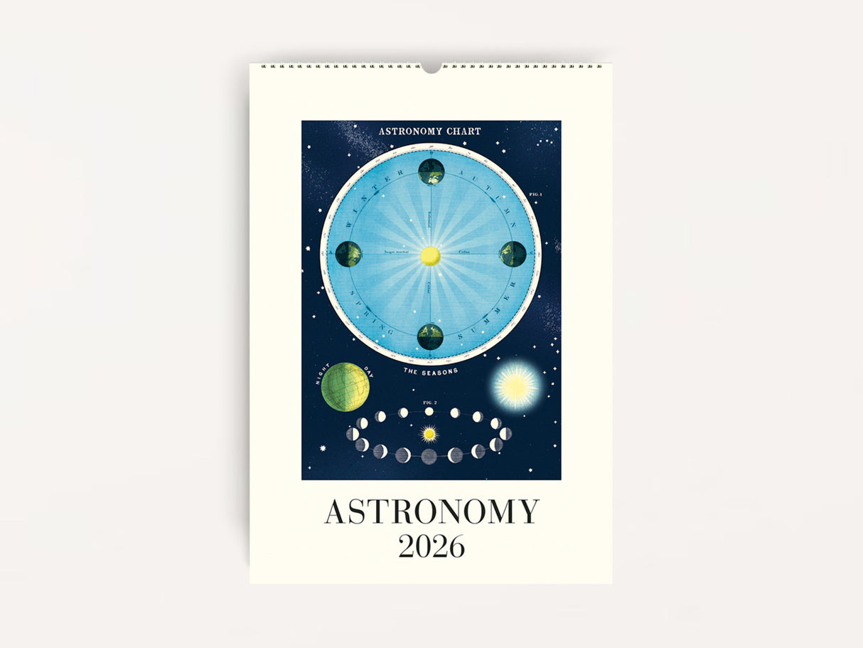 Cavallini 2026 WALL Calendar - Astronomy