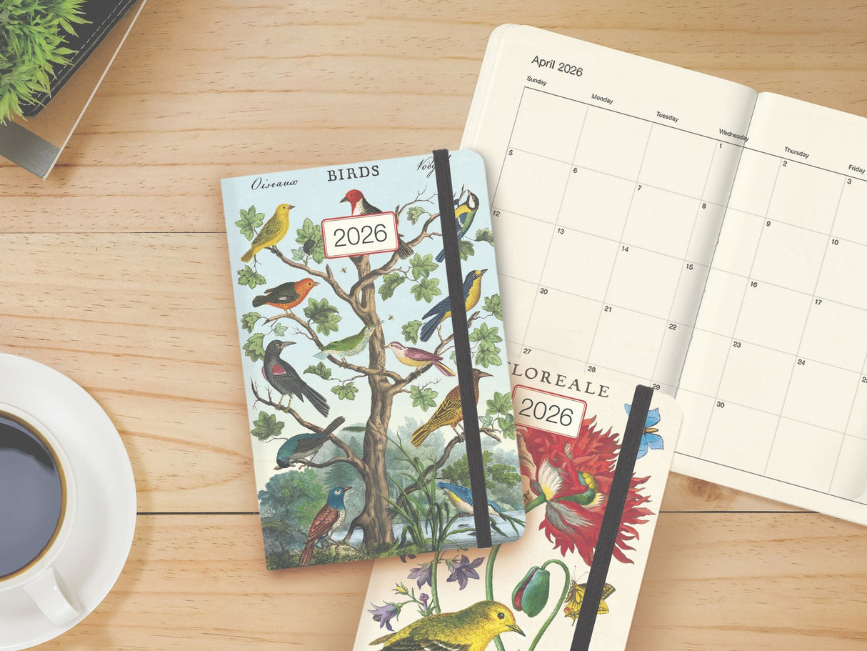 Cavallini 2027 WEEKLY PLANNER - Bird Watching
